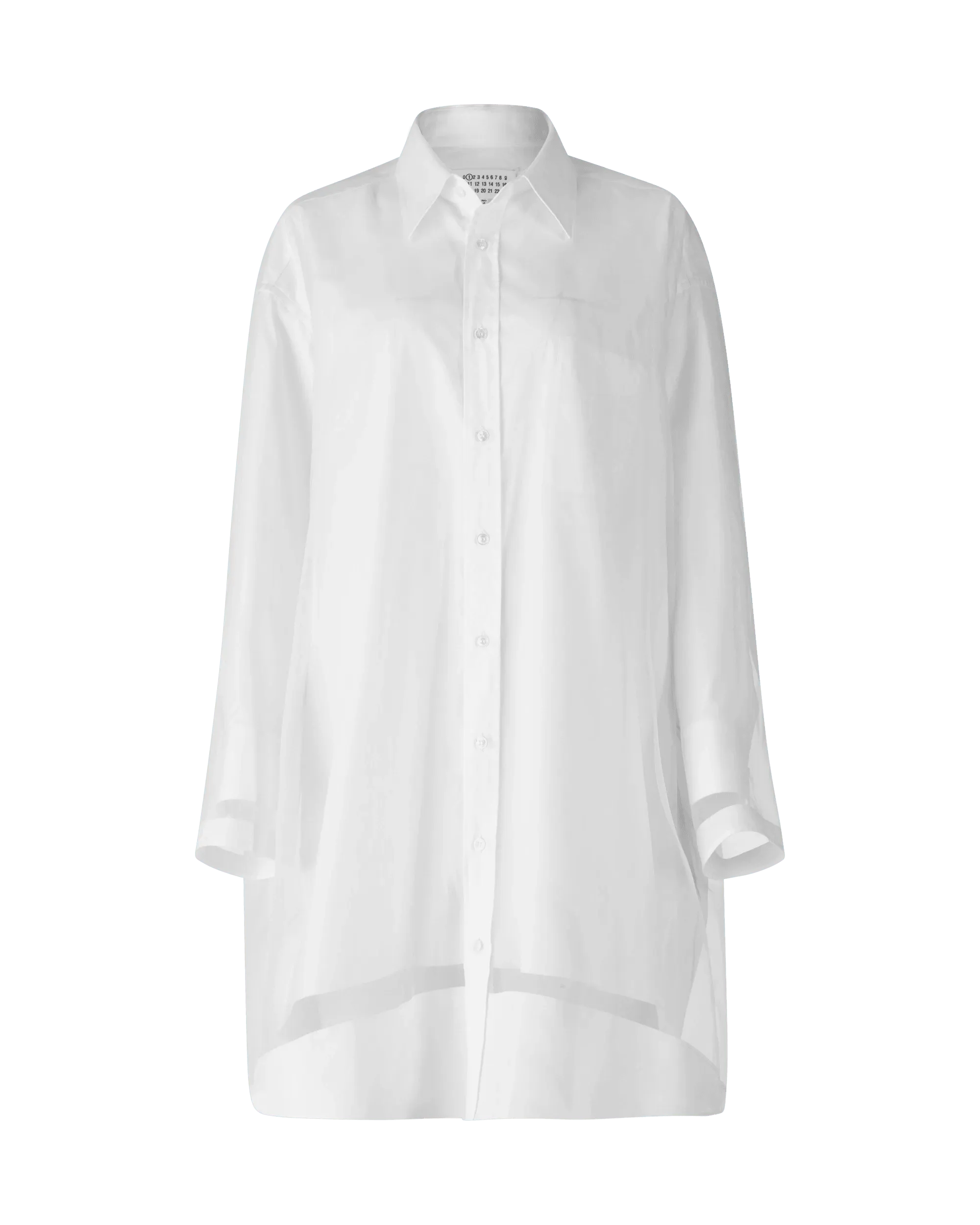 Poplin Long Sleeve Shirt Dress