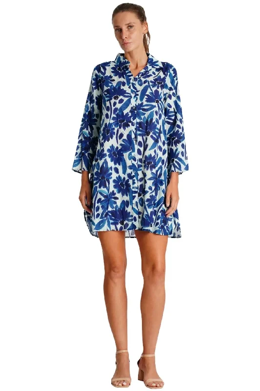 Shirt Dress Swim Cover Up