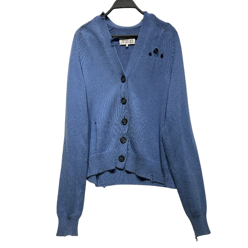 Maison Margiela/Cardigan/M/Cotton/BLU/