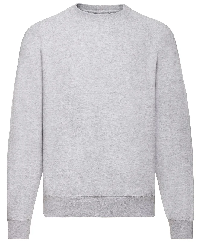 Heather Grey*† - Classic 80/20 raglan sweatshirt