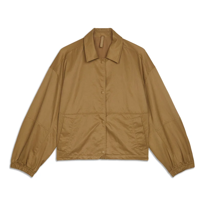 Cropped Coach's Jacket - Resale