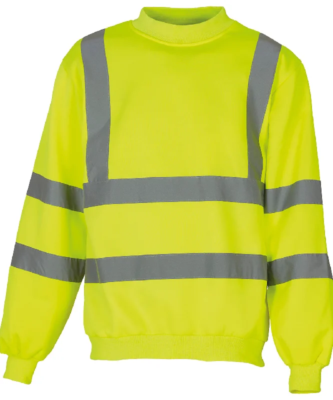 Yellow - Hi-vis sweatshirt (HVJ510)