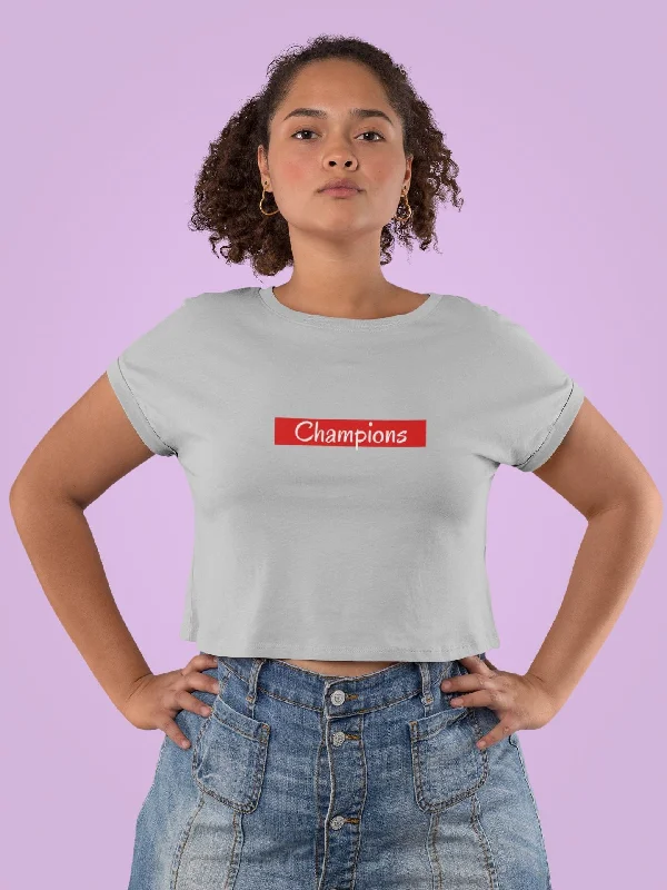 Champions Crop Top for Women