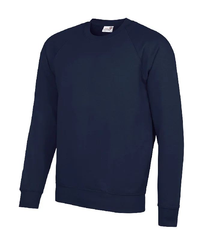 Academy Navy - Senior Academy raglan sweatshirt