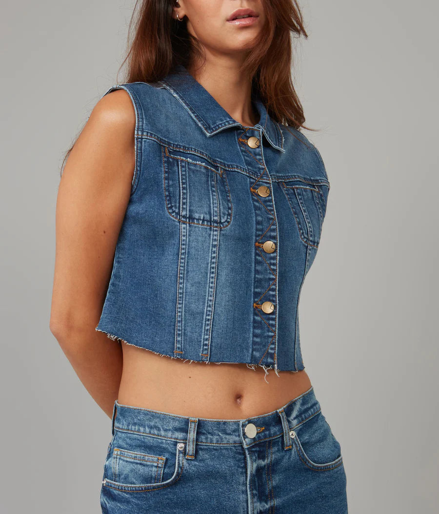 Lola Jeans - Cropped Vest