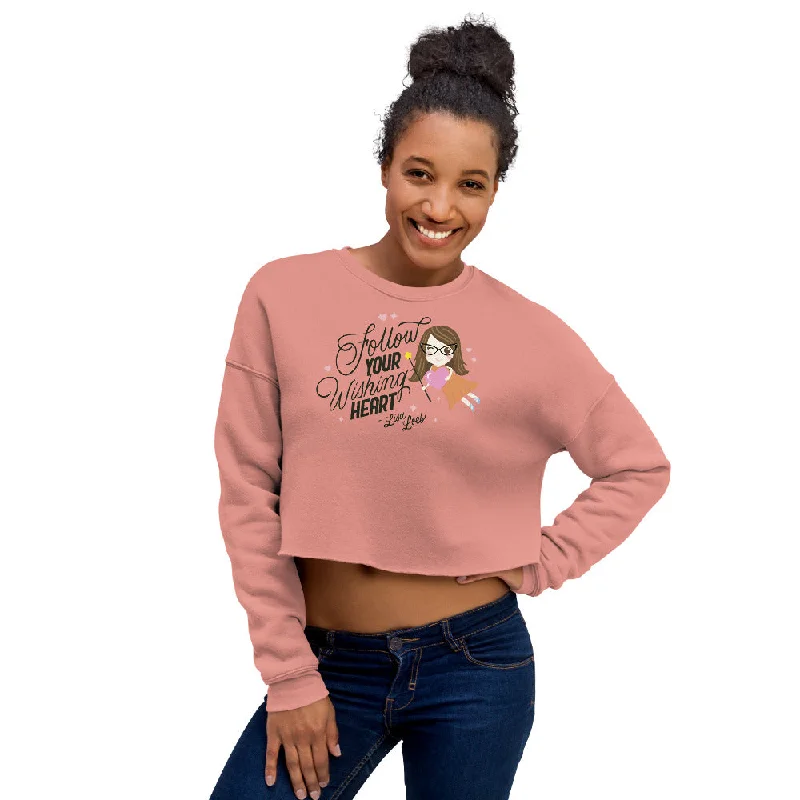 Wishing Heart Crop Sweatshirt