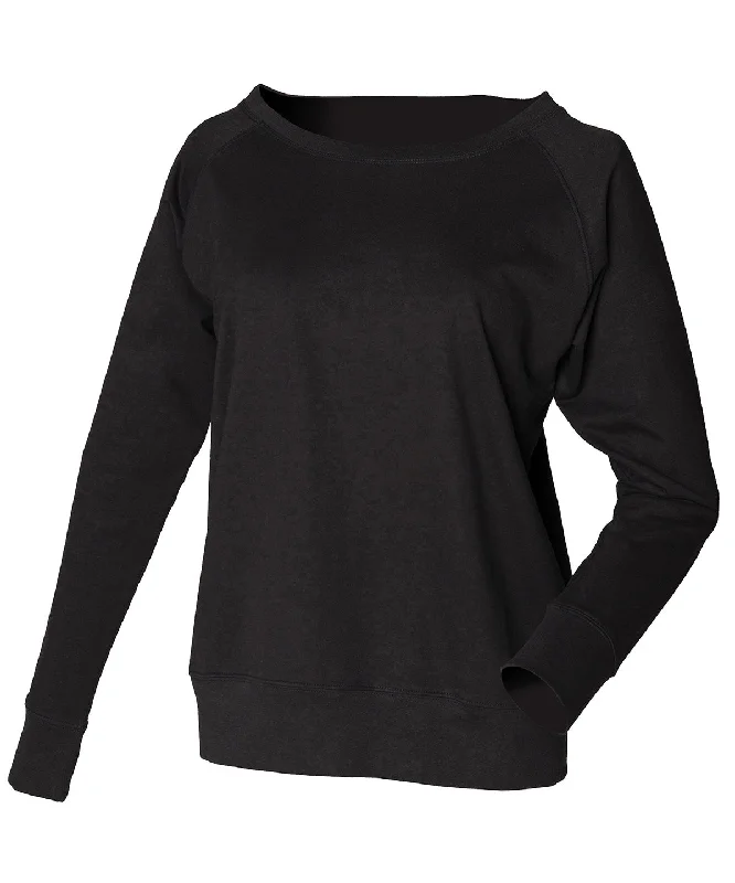 Black - Women's slounge sweatshirt