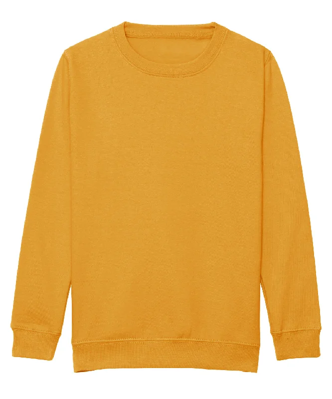 Mustard - Kids AWDis sweatshirt