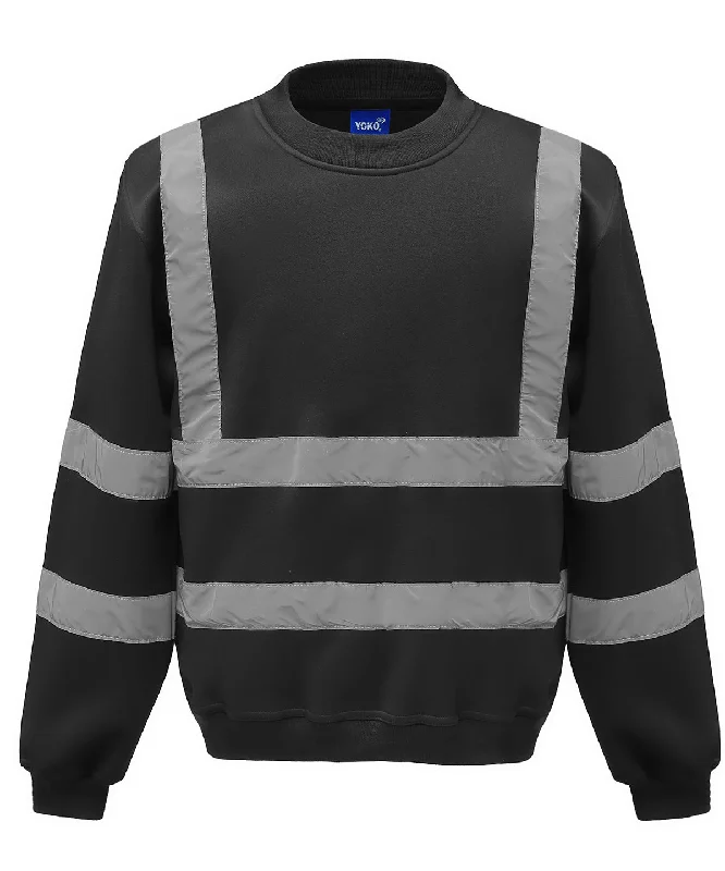 Black - Hi-vis sweatshirt (HVJ510)