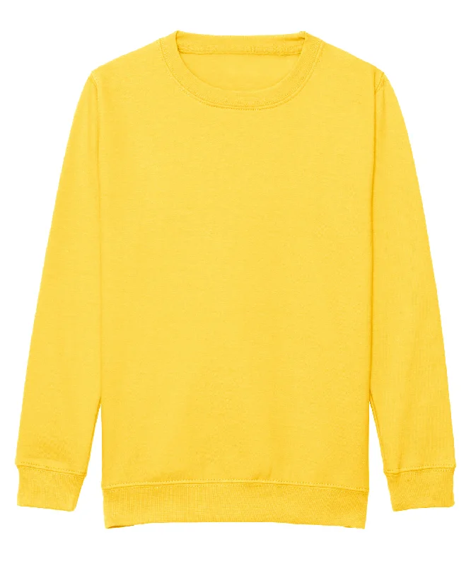 Sun Yellow - Kids AWDis sweatshirt