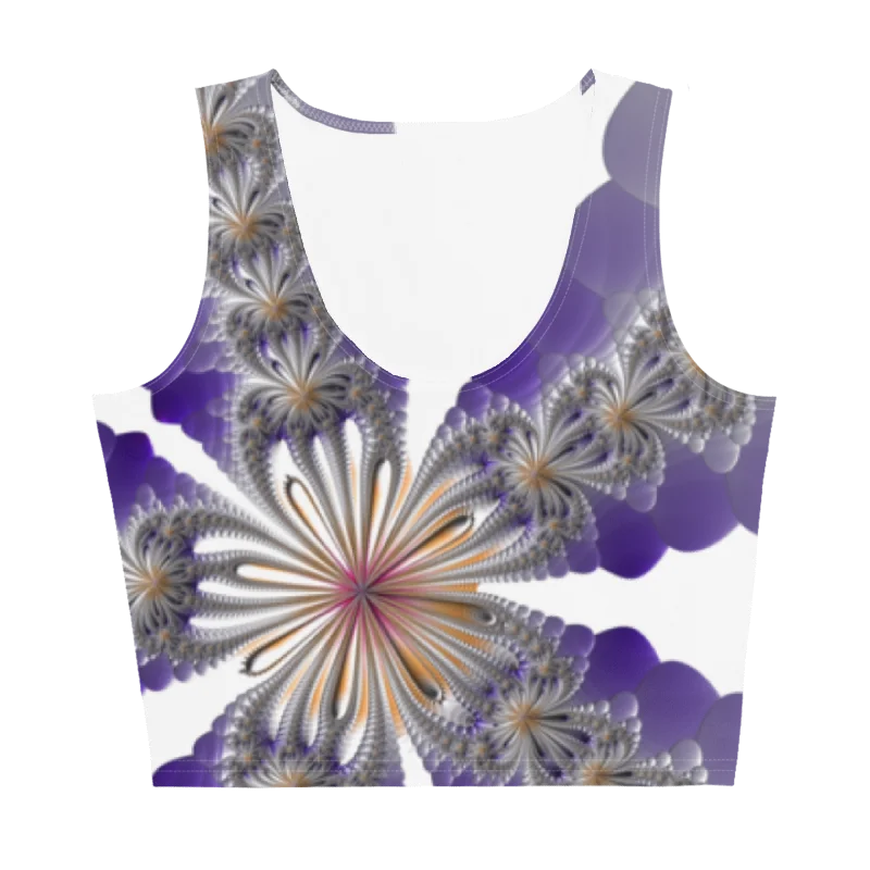 "Morning Bloom" Collection - Designer Crop Top