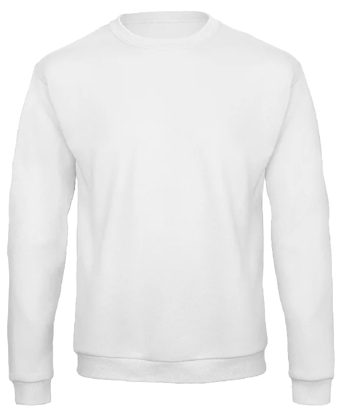 White - B&C ID.202 50/50 sweatshirt