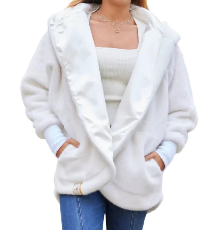 Ts Luxe Cardigan In White