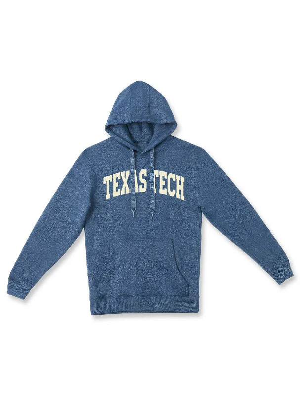 Texas Tech "Nantucket" Knit Hooded Sweatshirt