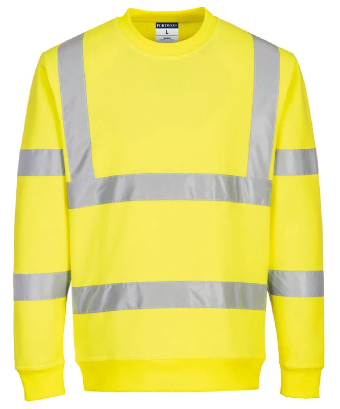 Yellow - Eco Hi-vis sweatshirt (EC13)