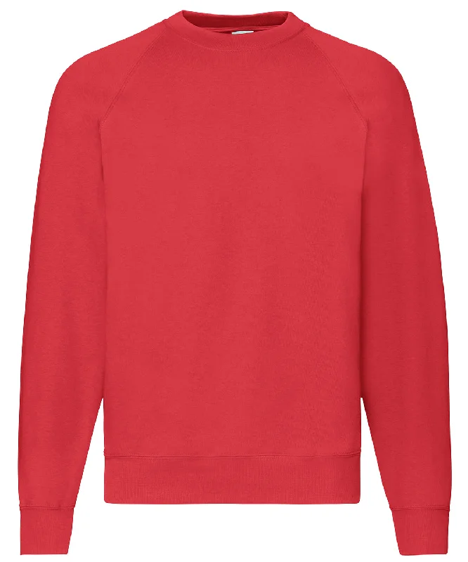 Red - Classic 80/20 raglan sweatshirt