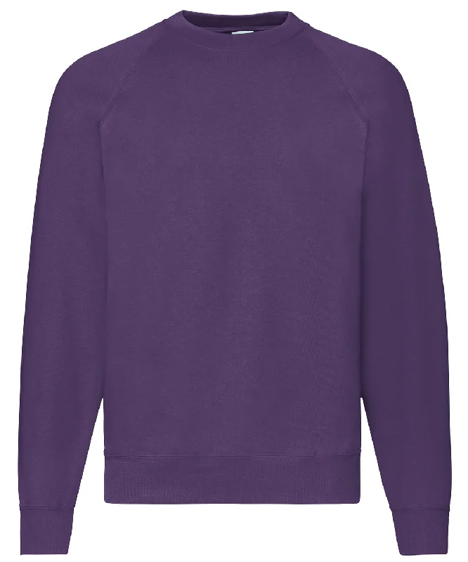 Purple - Classic 80/20 raglan sweatshirt