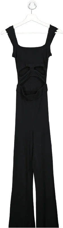 Michael Costello Black X Revolve Tashi Knit Jumpsuit UK XS