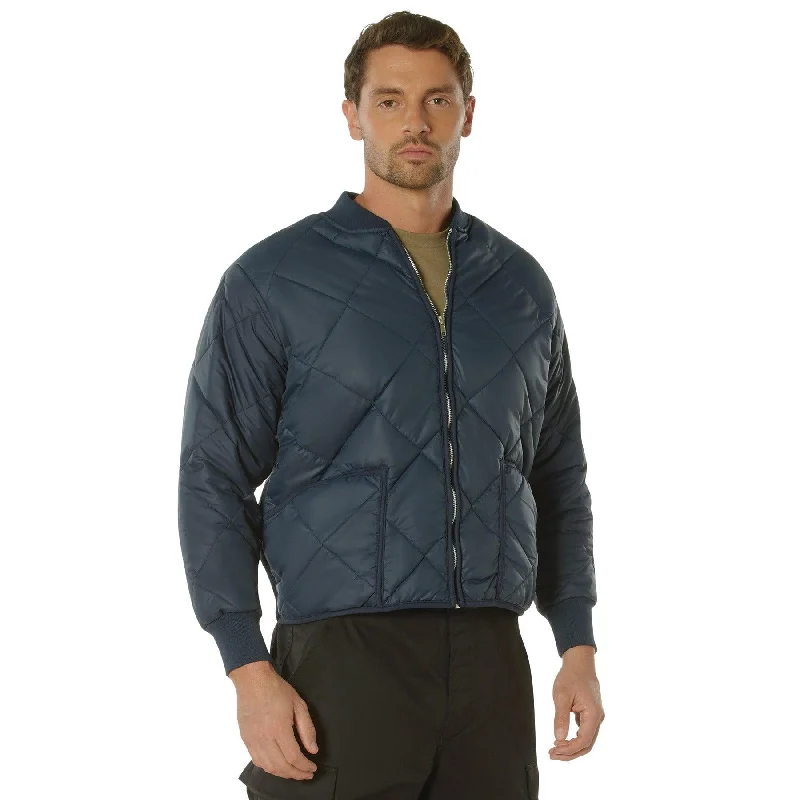 Rothco Diamond Quilted Nylon Flight Jacket