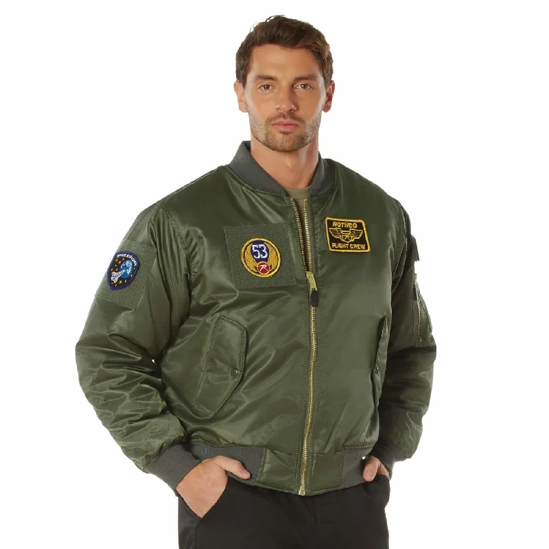 Rothco MA-1 Flight Jacket with Patches