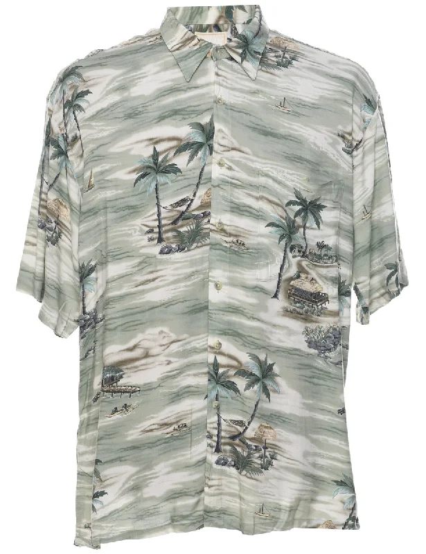 Saddlebred Hawaiian Shirt - L