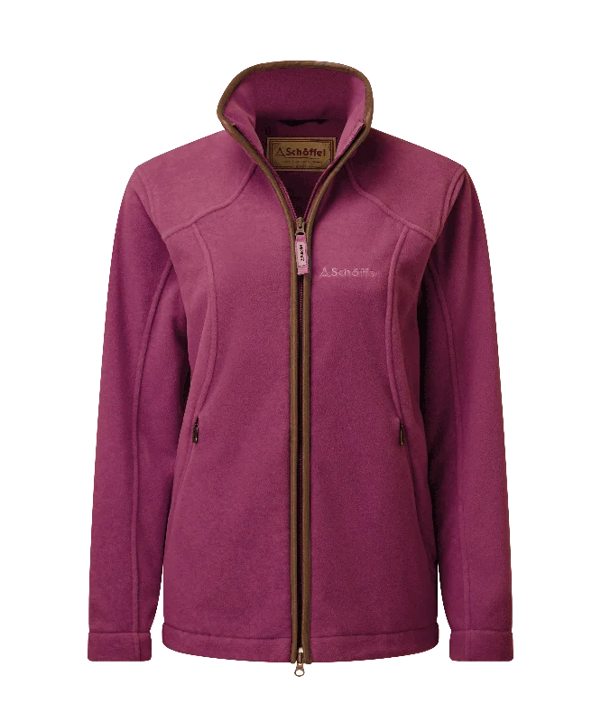 Burley Fleece Jacket - Mulberry