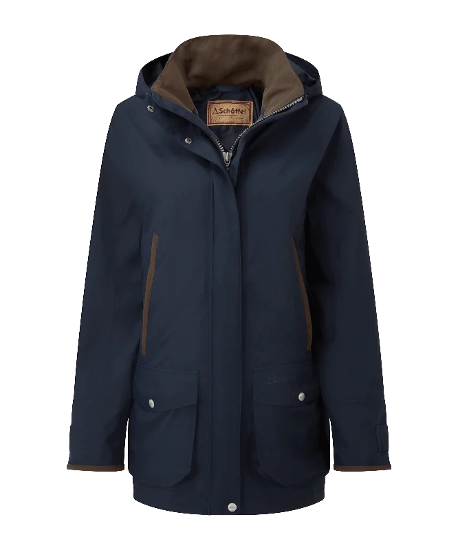 Teal Ultralight Coat - True Navy