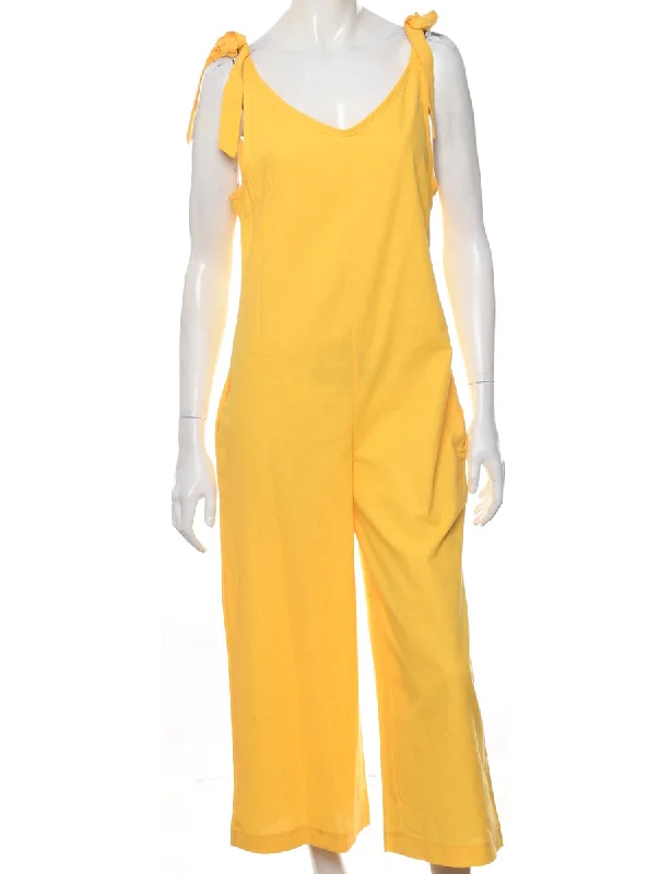 Yellow Jumpsuit - L