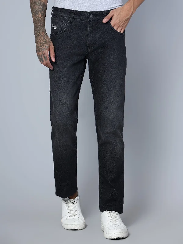 Men's Ultra Narrow fit Light Fade Black  Jeans