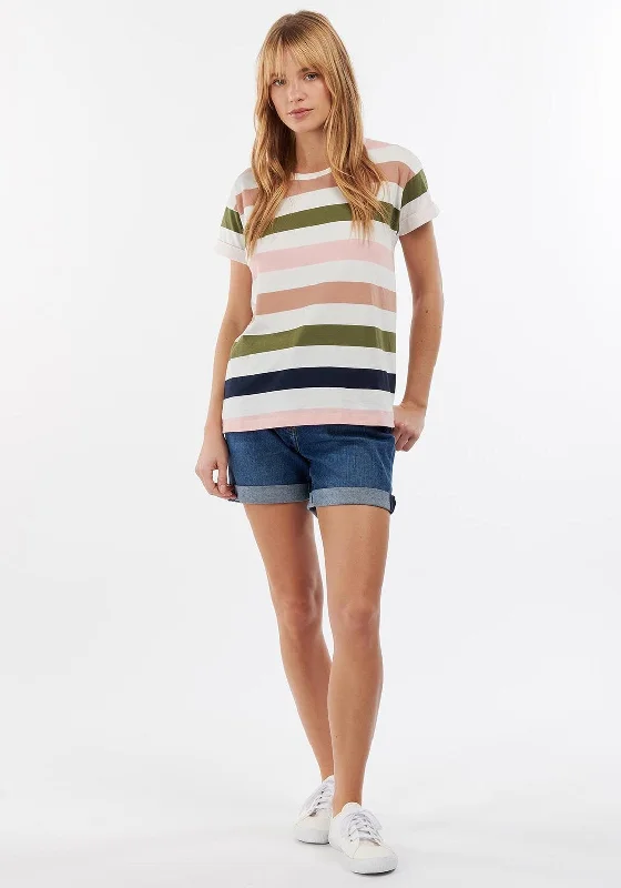 Barbour Womens Lyndale Stripe T-Shirt, Multi