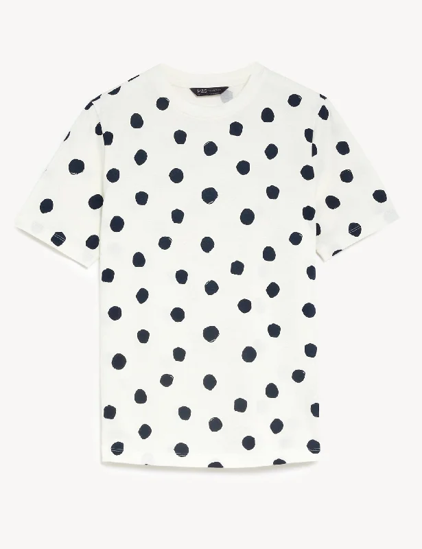 Pure Cotton Printed Everyday Fit T-Shirt