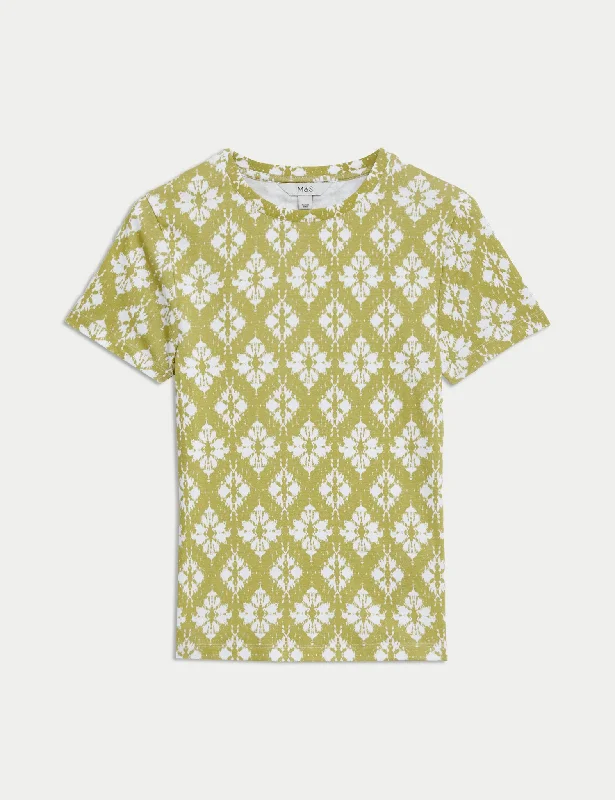 Pure Cotton Printed T-Shirt