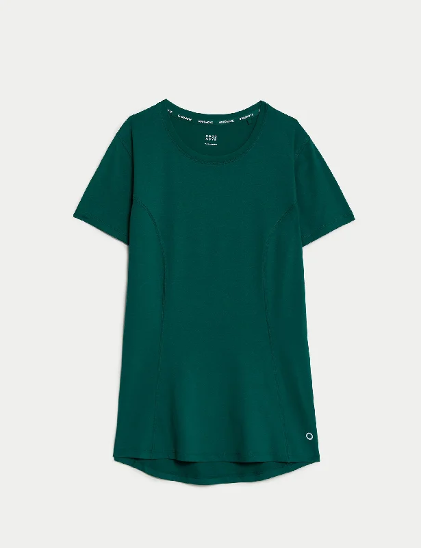 Scoop Neck Short Sleeve T-Shirt